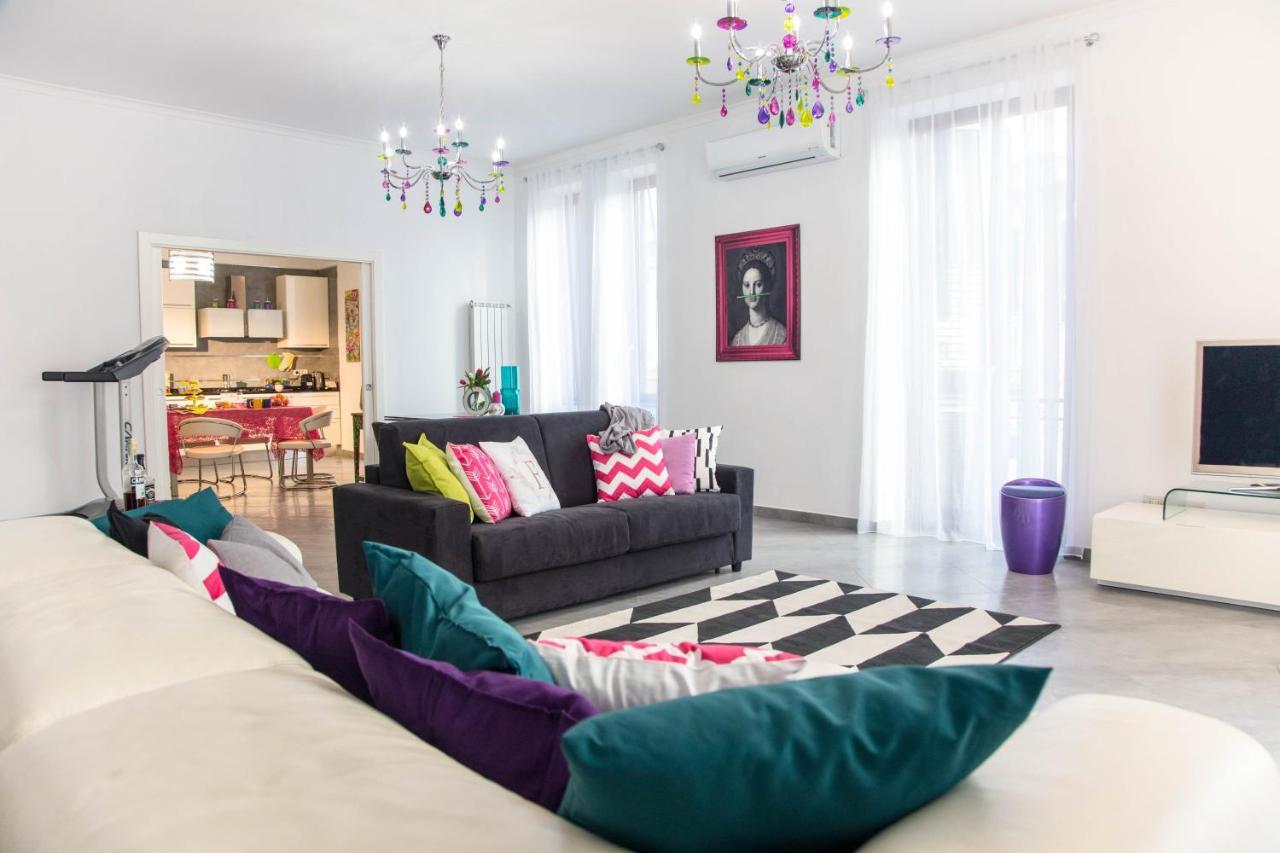 Ferdinando Arthouse Oversized Modern Apartment - By Gocce Team Napoli Dış mekan fotoğraf